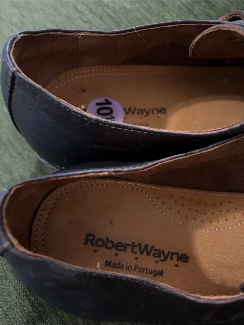 Robert Wayne Dark Brown Leather Single Monk Strap Shoes Size 10.5